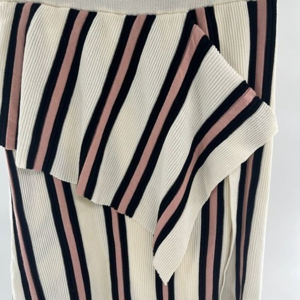 Christian Wijnants Kristi Knit Draped Skirt - Size Medium - Picture 6 of 9